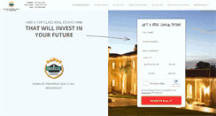 Desktop Screenshot of homeshomesandmorehomes.com